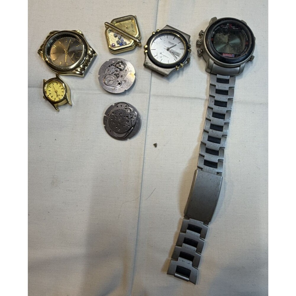 ⌚🛠️ Lot of Watches – Not Working / Not Tested ⚙️ For Parts or Repair